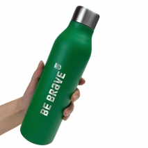 Термопляшка для напоїв Be Brave (зелена)