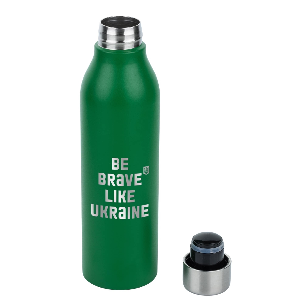 Термос для напитков Like Ukraine (зеленый) Термос для напитков Like Ukraine (зеленый)