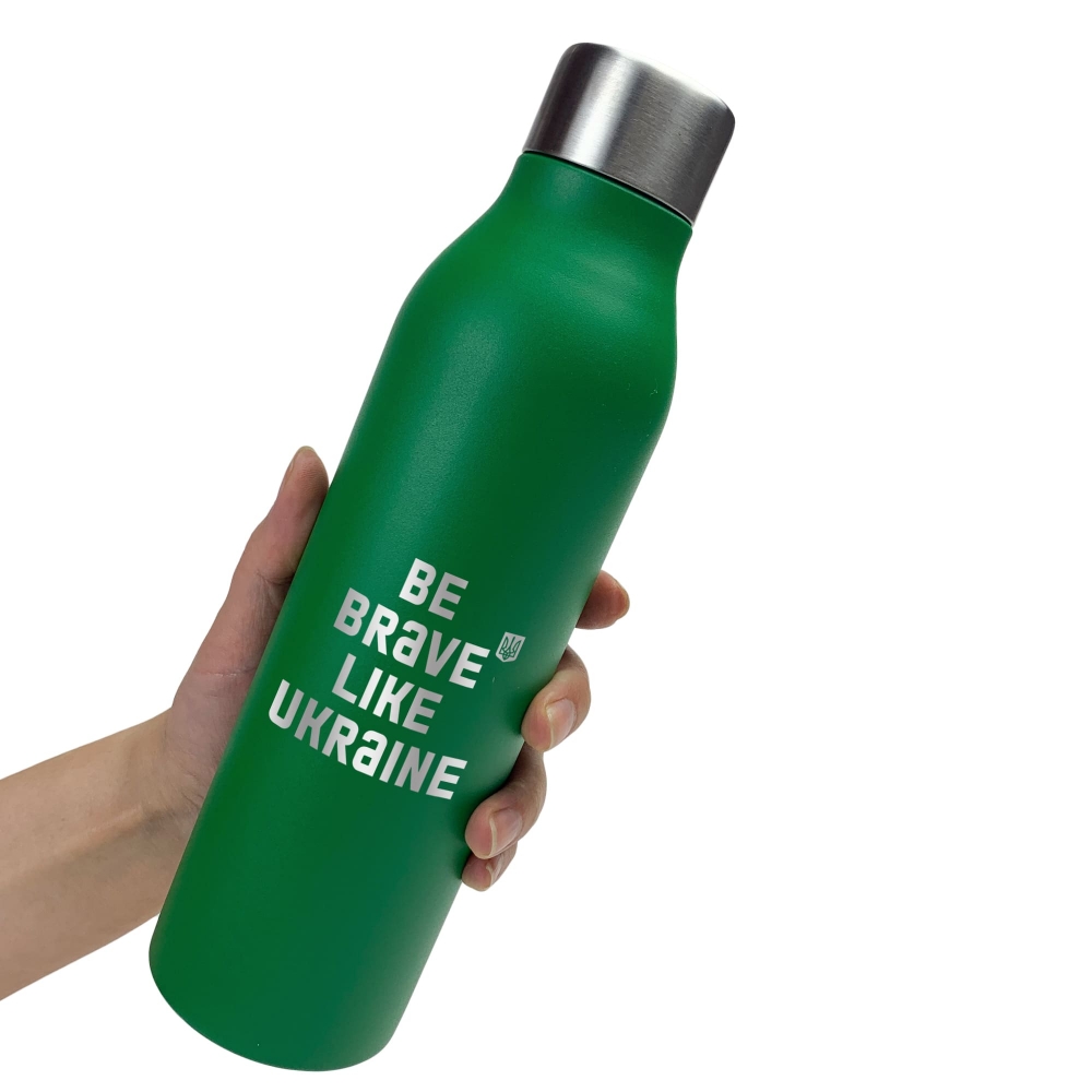 Термос для напитков Like Ukraine (зеленый) Термос для напитков Like Ukraine (зеленый)