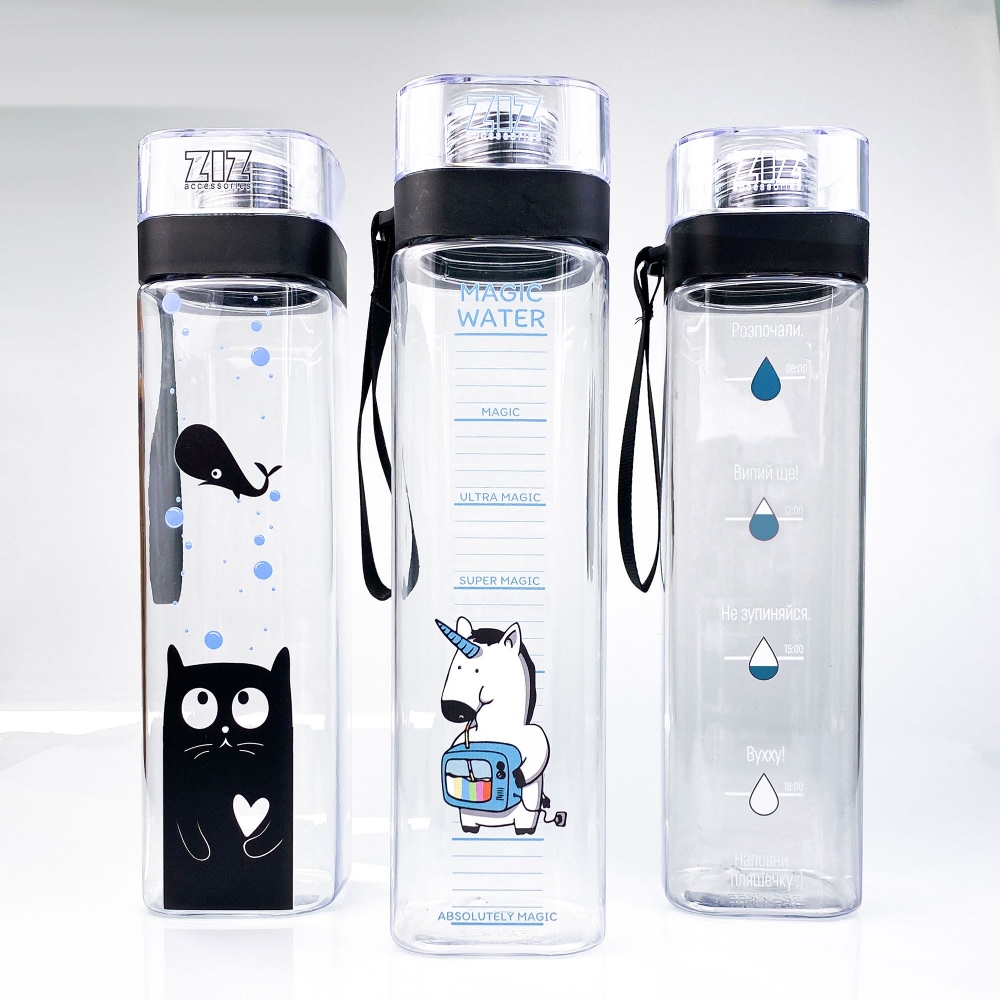Пляшка для води зі своїм дизайном або фото