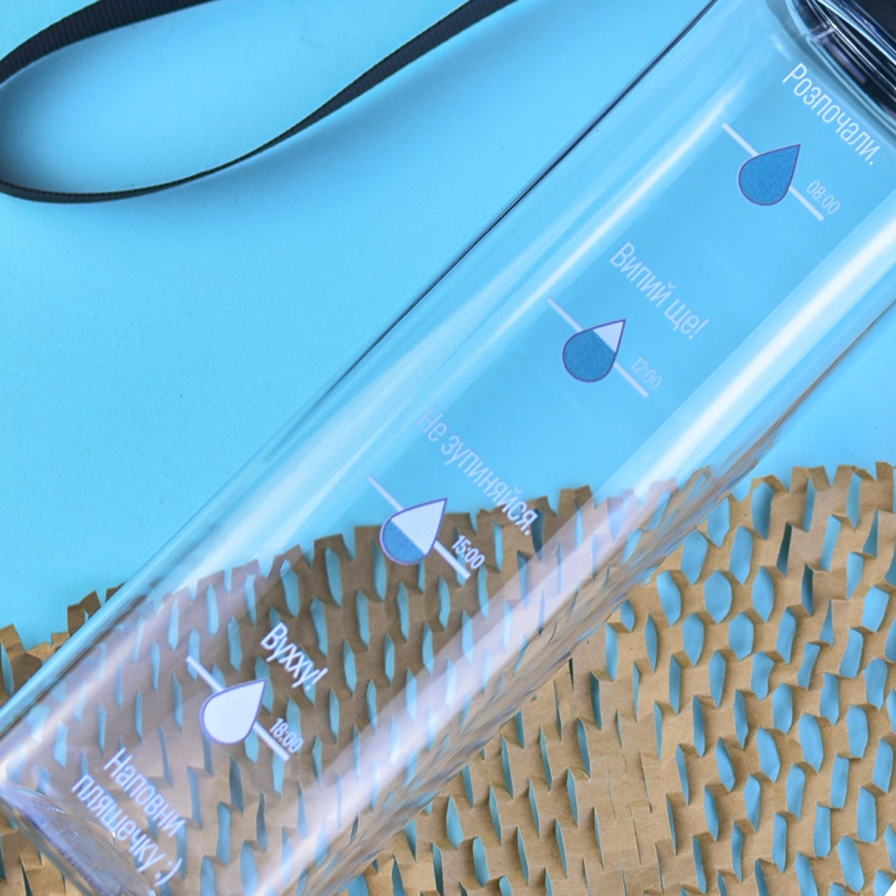 Бутылка для воды ZIZ Наполни