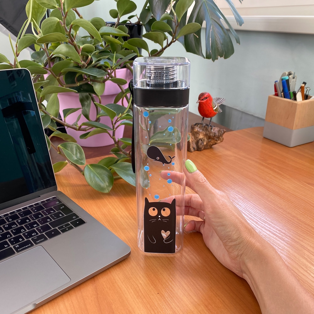 Пляшка для води ZIZ Кіт