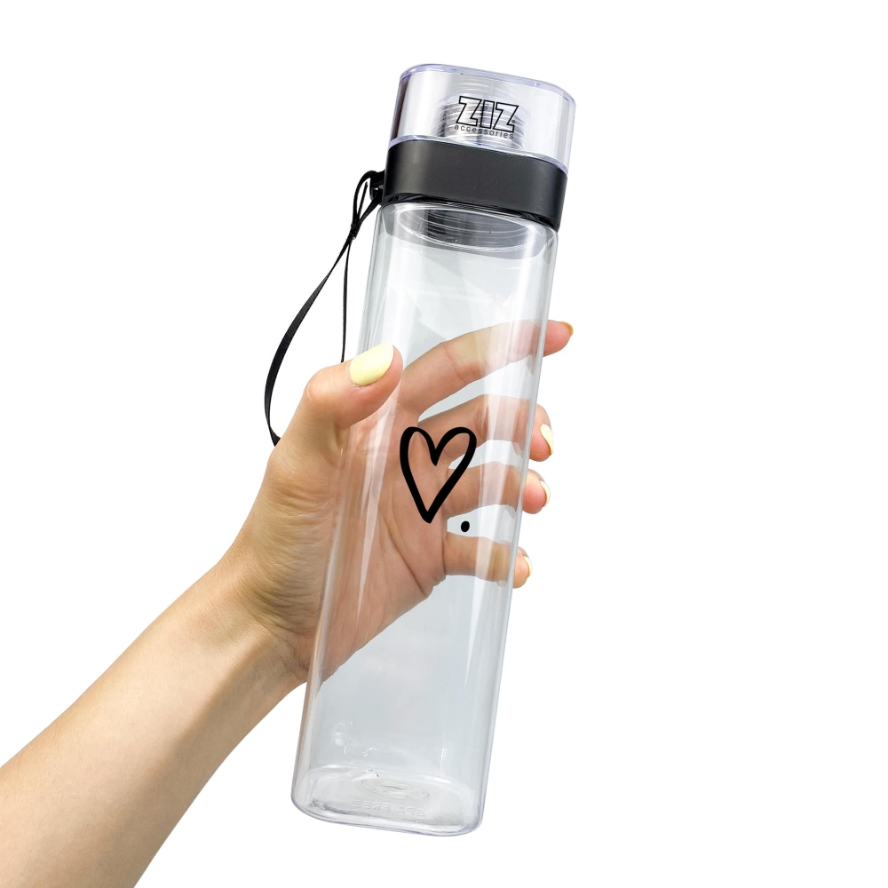 Бутылка для воды ZIZ Сердечко