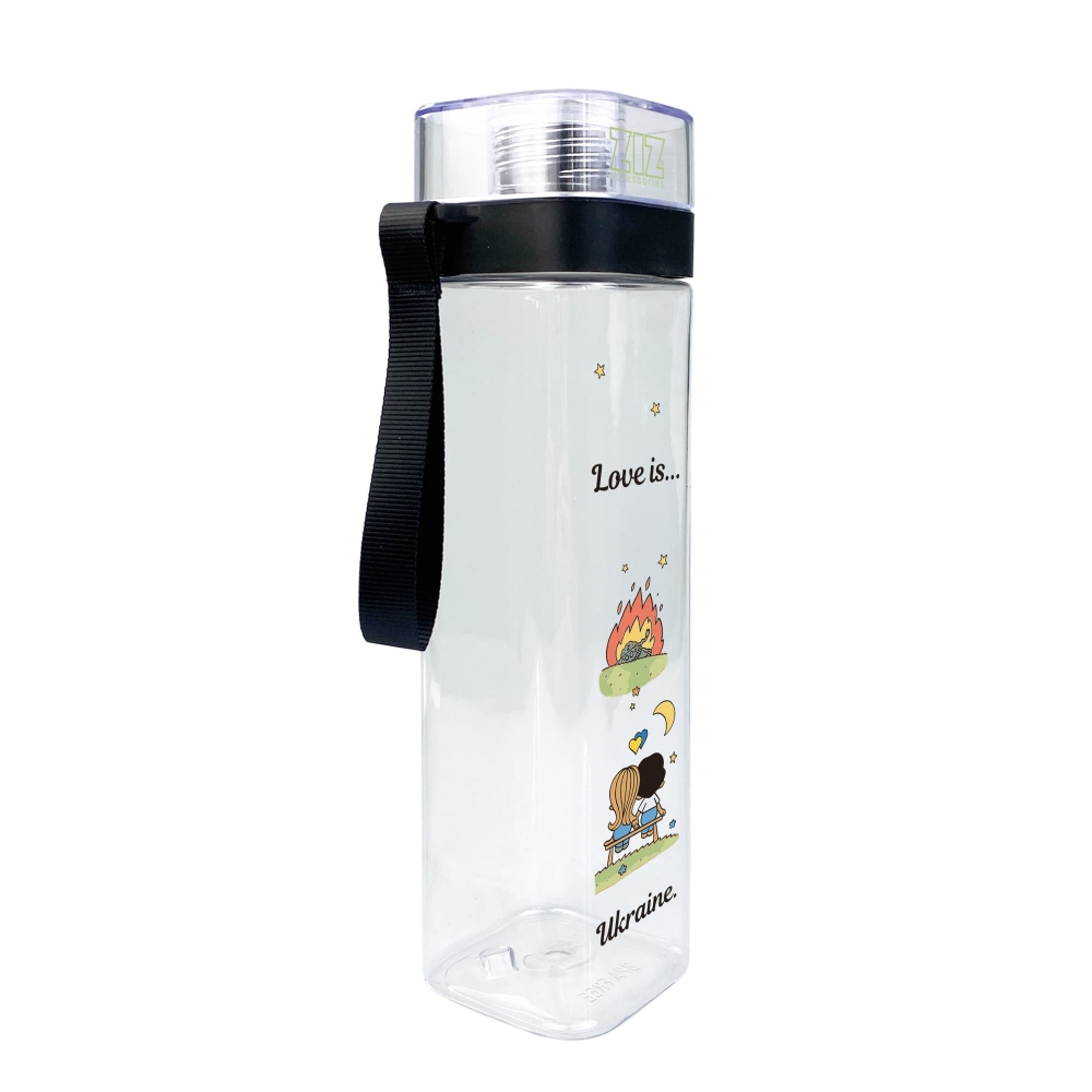 Бутылка для воды ZIZ Love is Ukraine