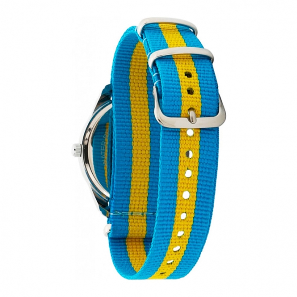 Годинник ZIZ Синьо-жовтий