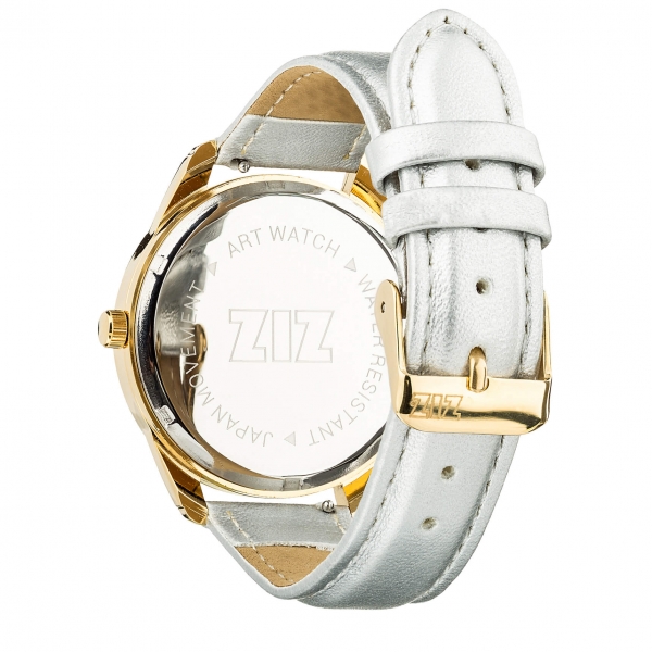 Ремінець для годинника ZIZ (металік, золото)