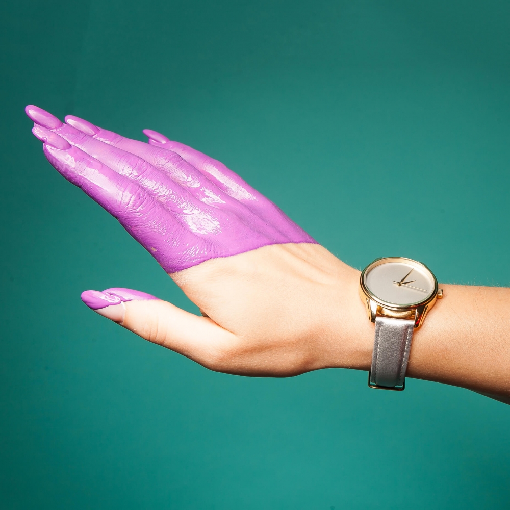 Часы ZIZ Минимализм (металлик, золото)