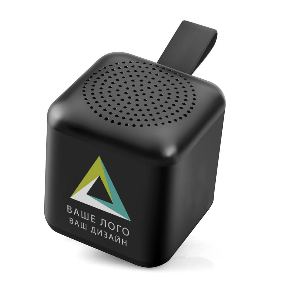 Колонки з логотипом куб