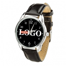 Годинник з логотипом (срібло)