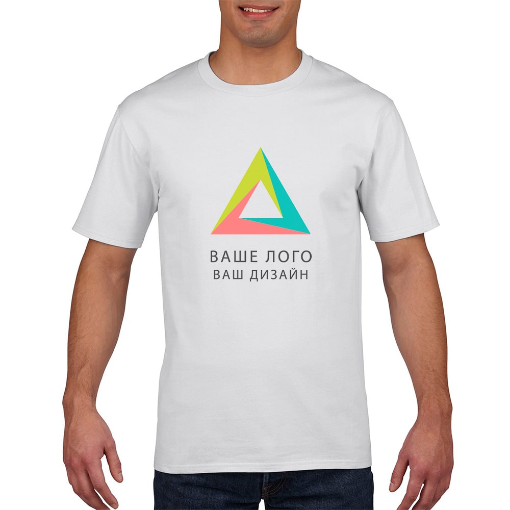 Футболки з логотипом білі