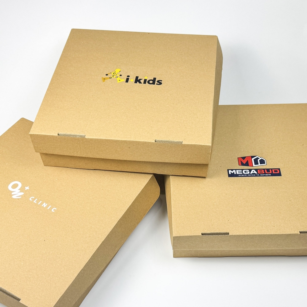 Коробка подарункова крафтова