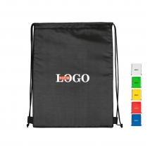 Спортивний мішок з логотипом чорний Спортивний мішок з логотипом чорний