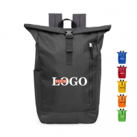 Рюкзак для ноутбука з логотипом чорний