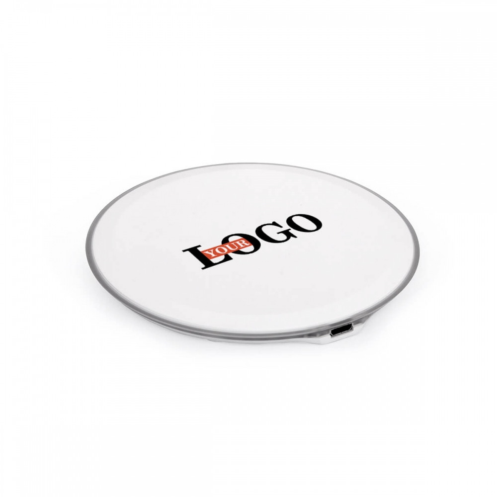 Зарядное устройство беспроводное с логотипом