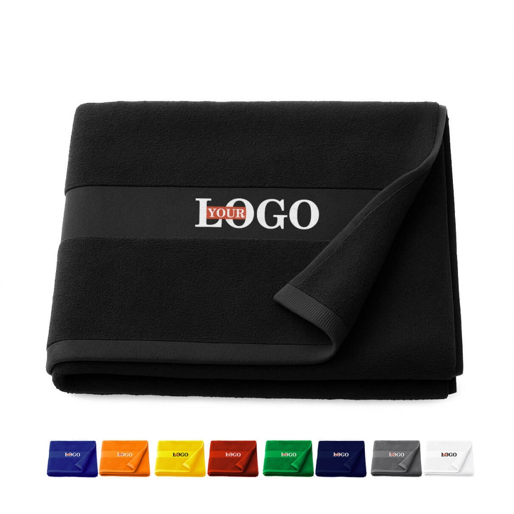 Рушник з логотипом 70х140 чорний