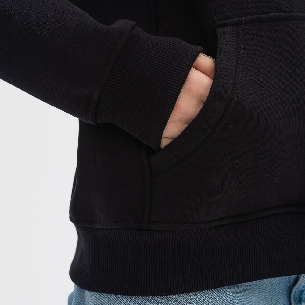 Худи Boxy Warm с логотипом