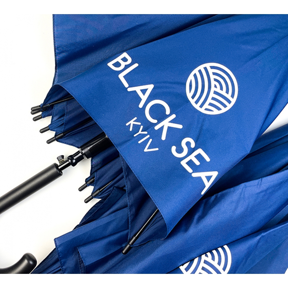 Парасоля з логотипом тростина автомат