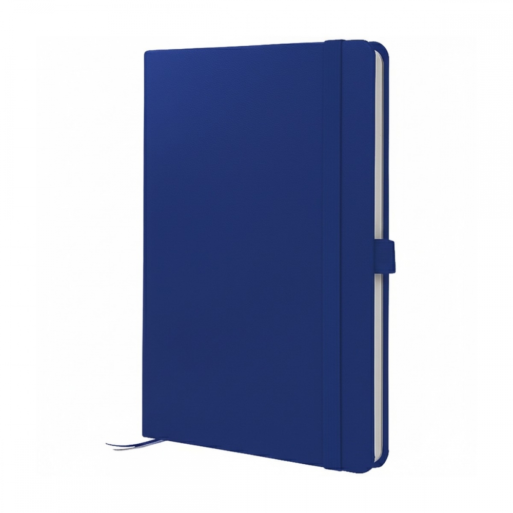 Блокноты с логотипом синий
