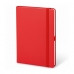 Блокноты с логотипом красный