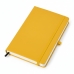 Блокноты с логотипом желтый