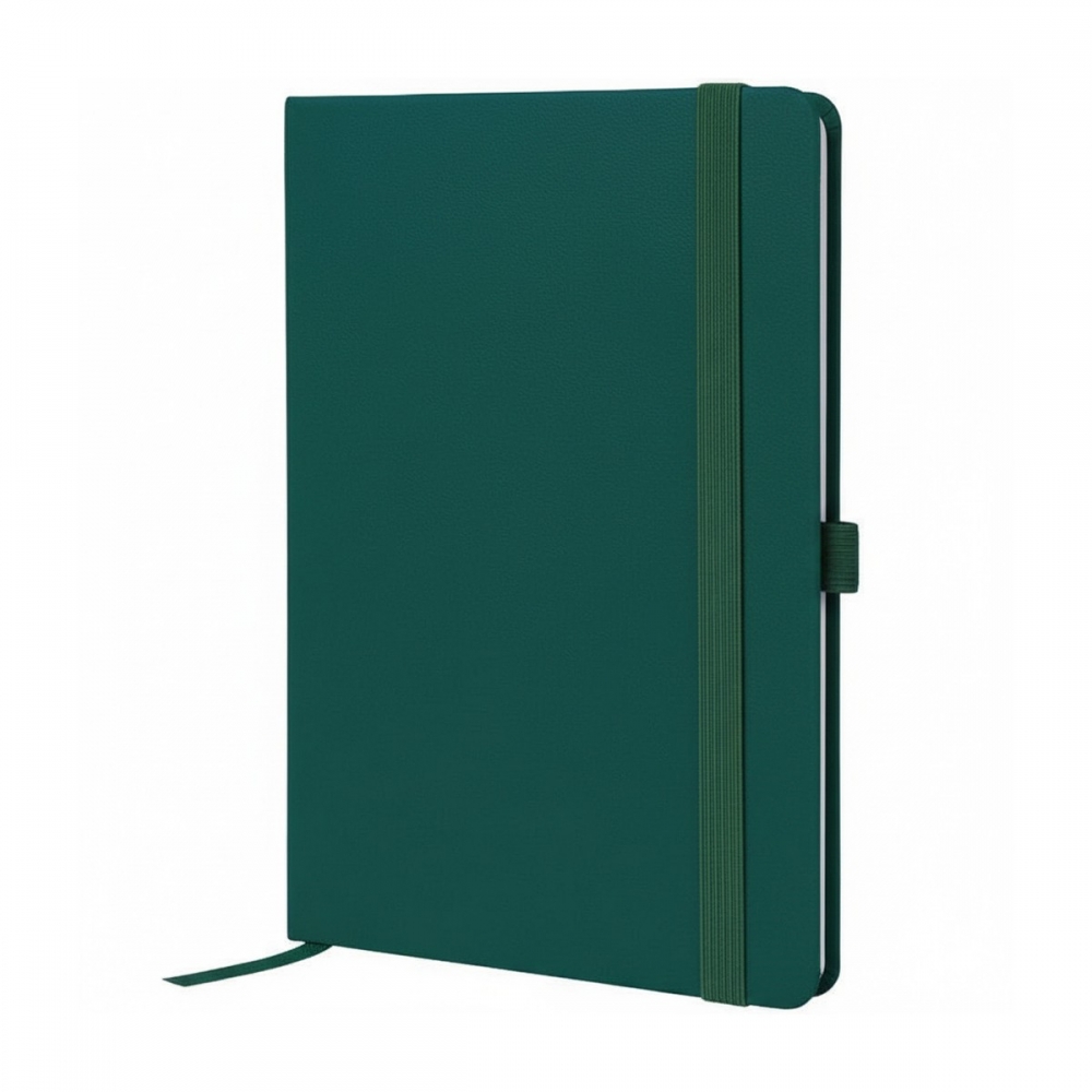 Блокноты с логотипом зеленый