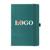 Блокноты с логотипом бирюзовый