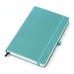 Блокнот с логотипом бирюзовый