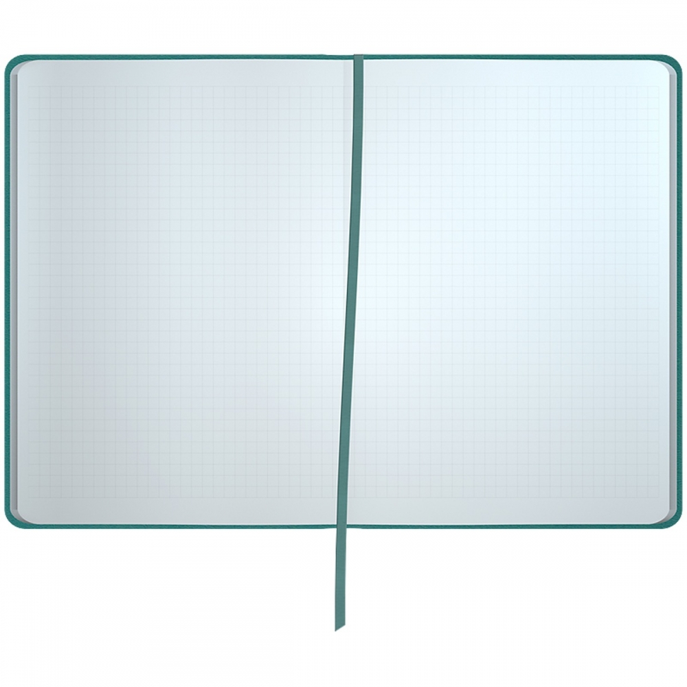 Блокноты с логотипом бирюзовый