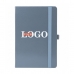 Блокноты с логотипом серый