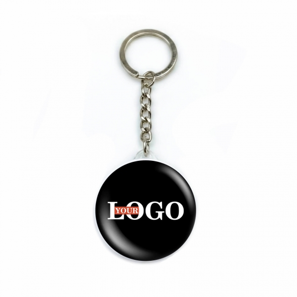 Брелок пластиковый с логотипом