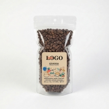 Кава в зернах з логотипом