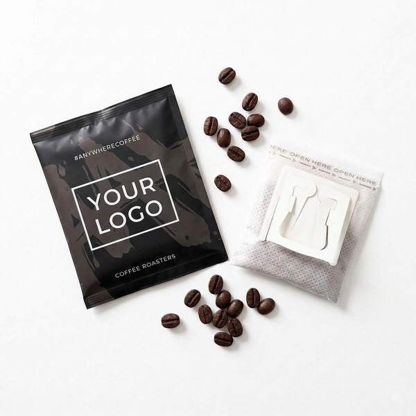 Дрип кофе с логотипом