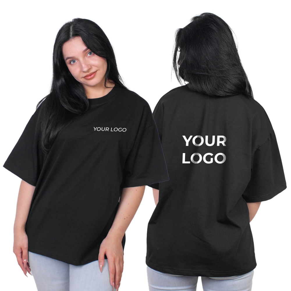 Футболка Oversized с логотипом