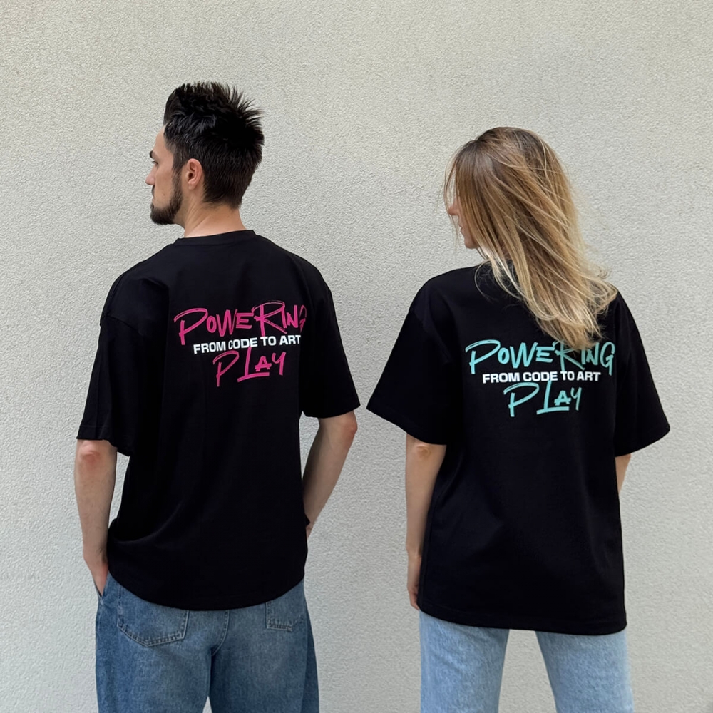 Футболка Oversized з логотипом