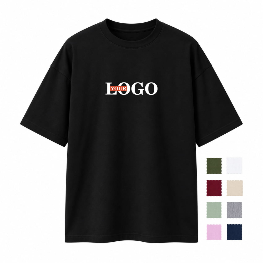 Футболка Oversized Classic з логотипом