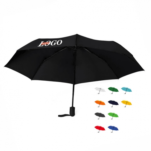 Зонт складной автомат с логотипом