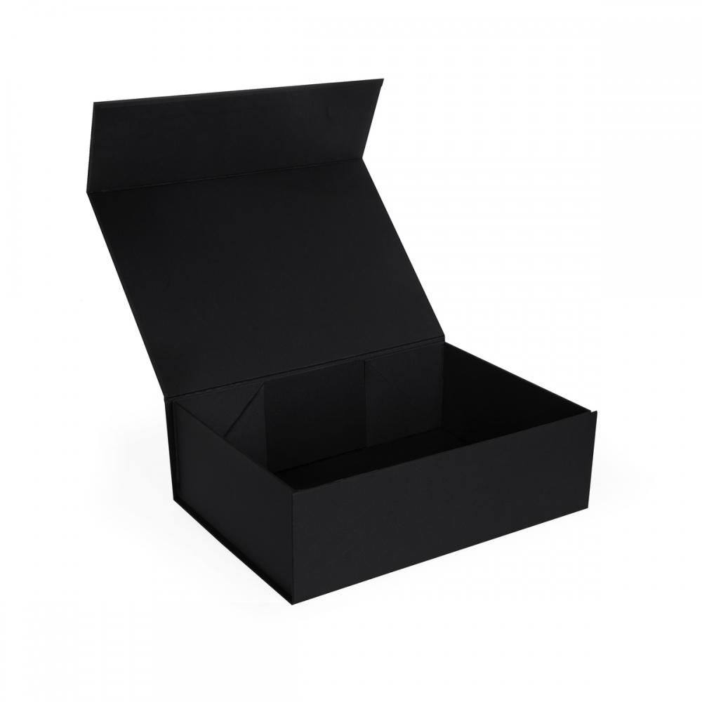 Коробка подарочная ZIZ с брендированием синяя