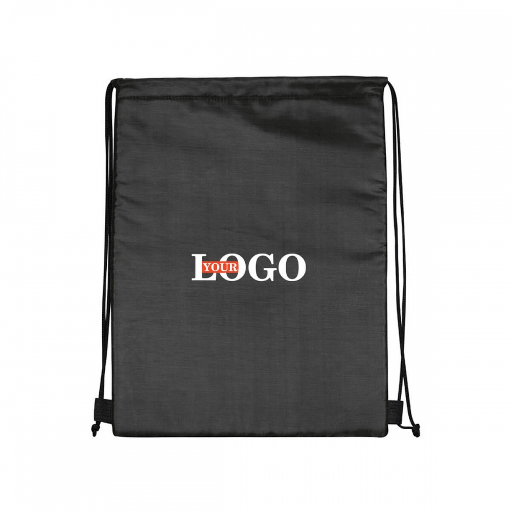 Спортивный мешок с вашим логотипом черный