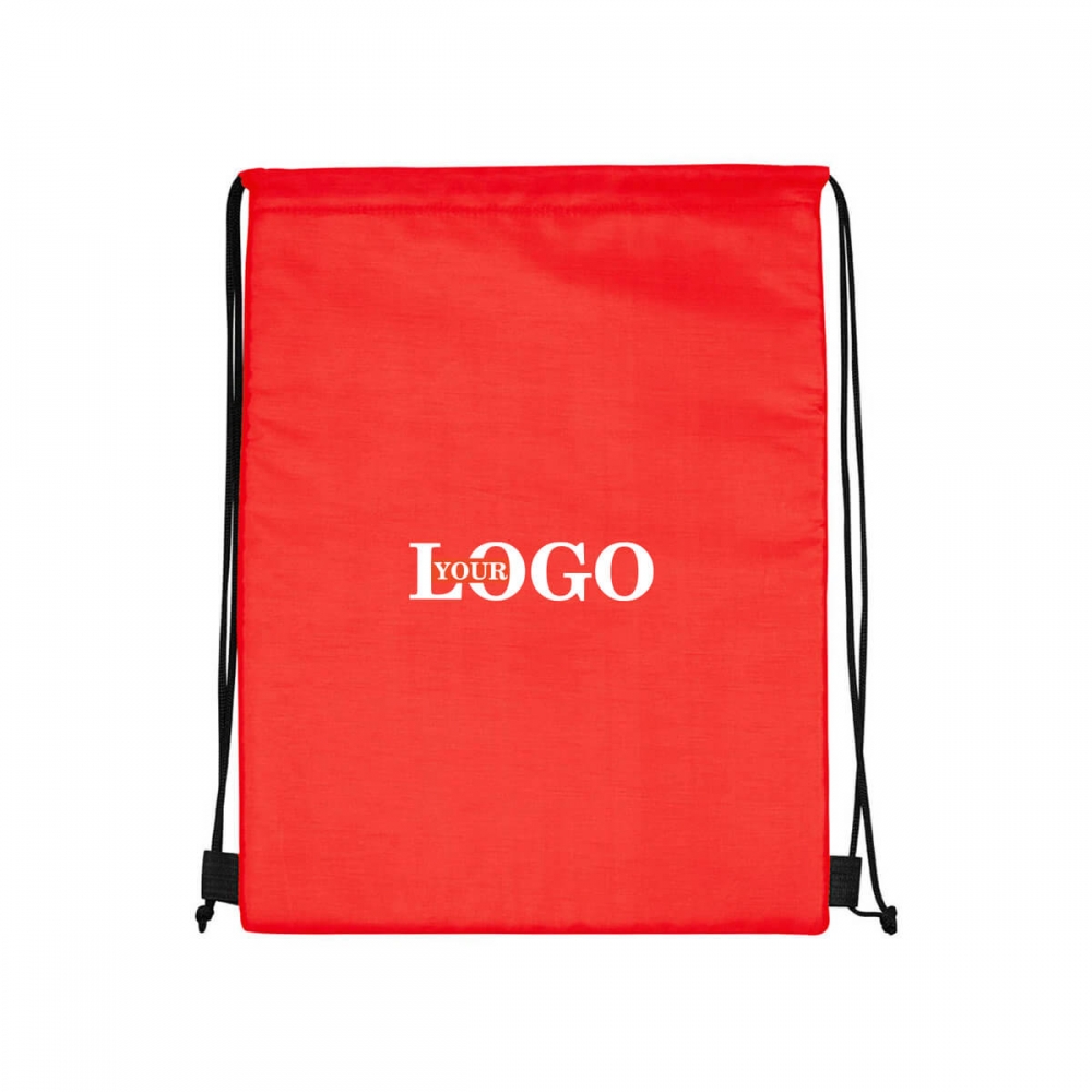 Спортивный мешок с логотипом красный