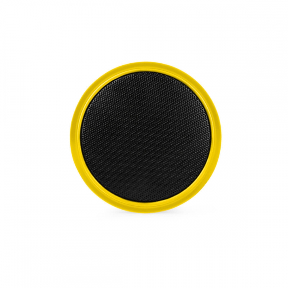 Портативна колонка Bluetooth з логотипом жовта