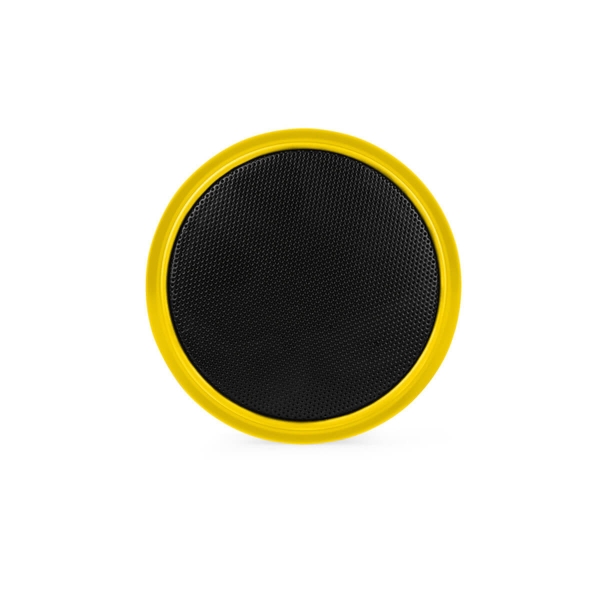 Портативная колонка Bluetooth с логотипом желтая