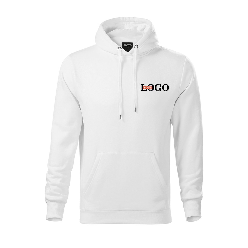 Реглан з логотипом на замовлення білий