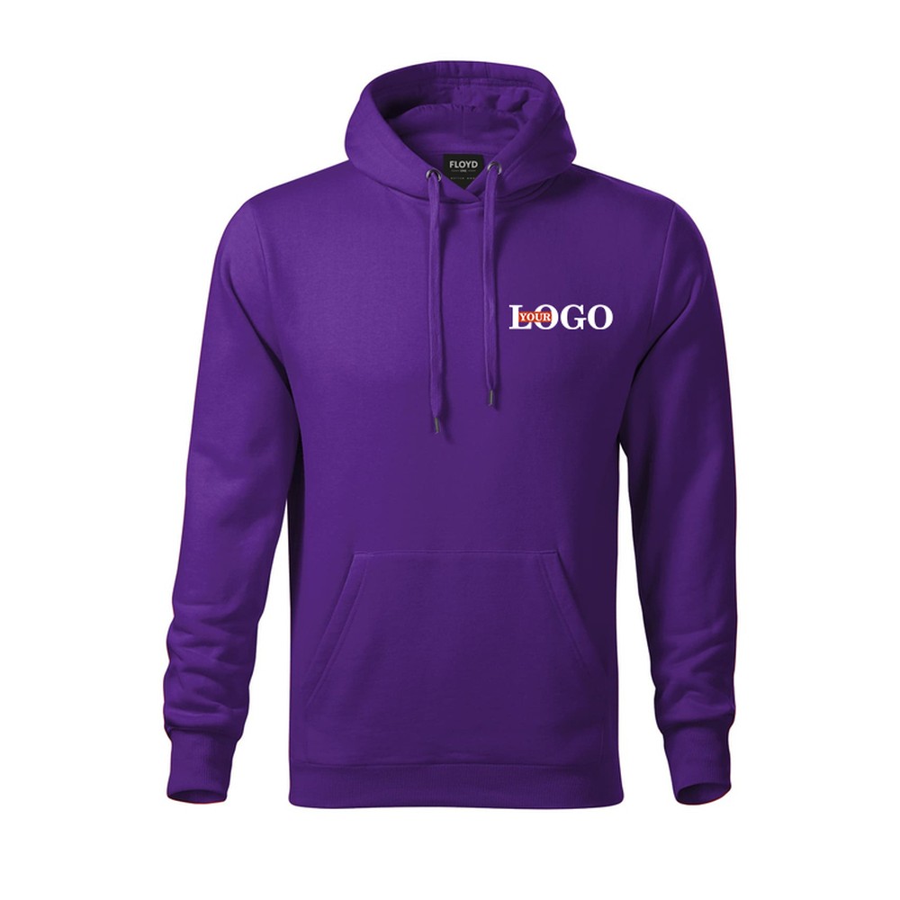 Реглан з логотипом на замовлення фіолетовий