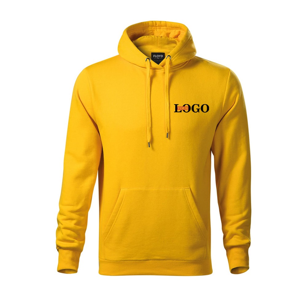 Реглан з логотипом на замовлення жовтий