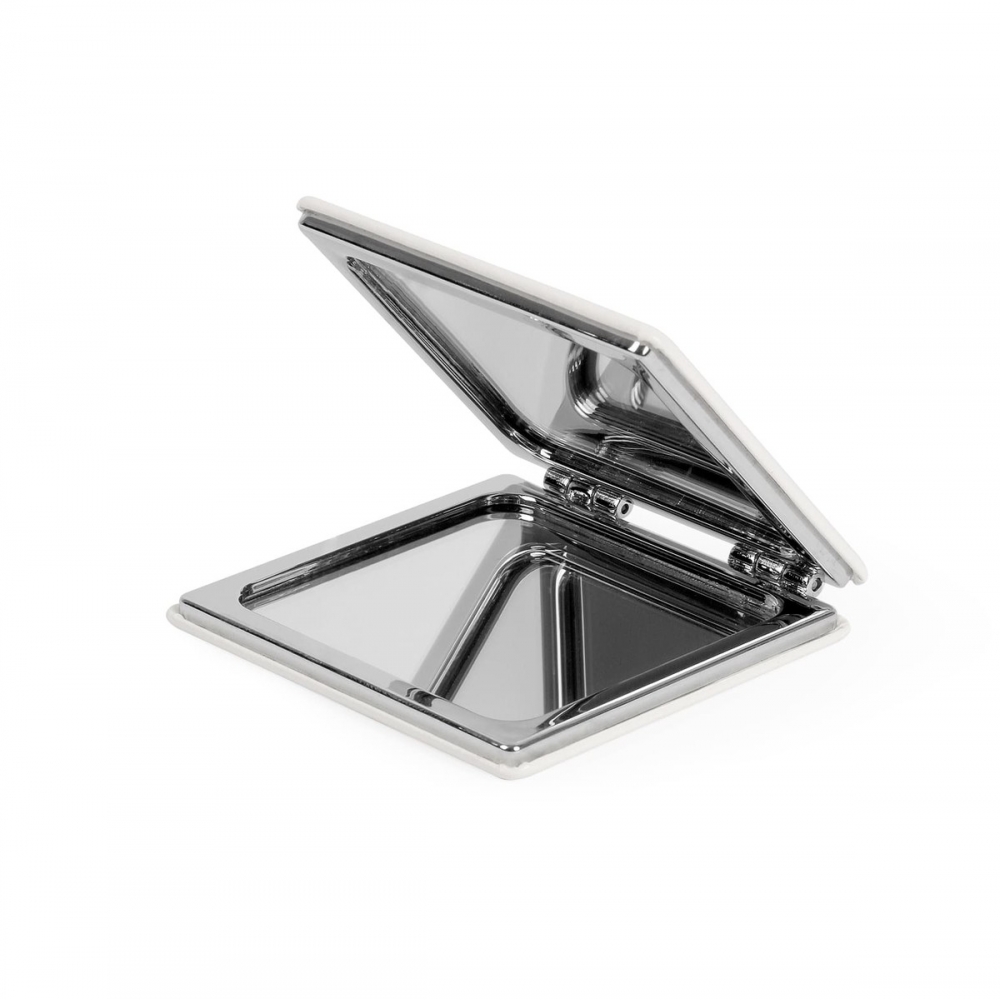 Складне квадратне дзеркало з логотипом