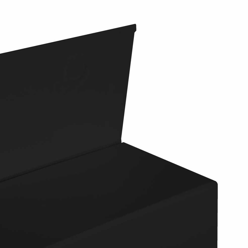 Коробка подарункова із логотипом чорна