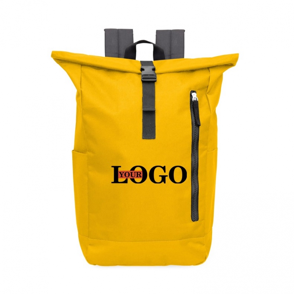 Рюкзак для ноутбука з логотипом жовтий