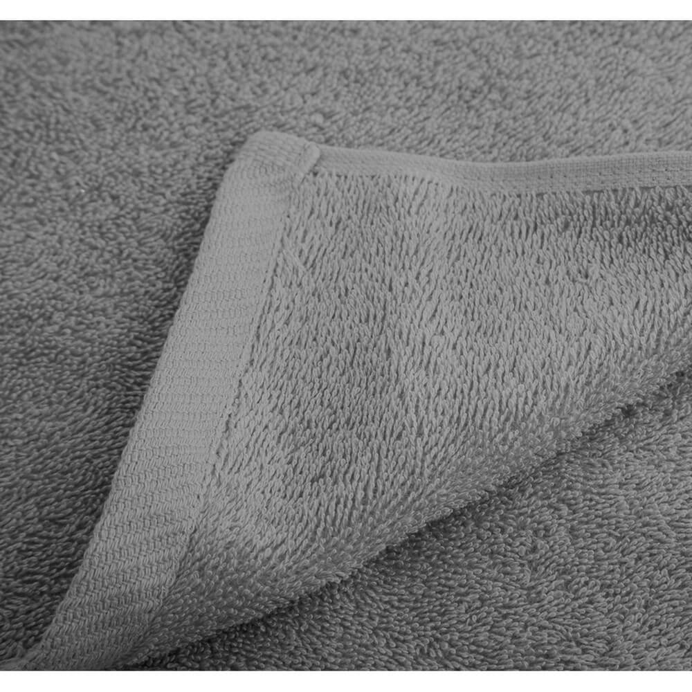 Полотенце с логотипом 70х140 серое