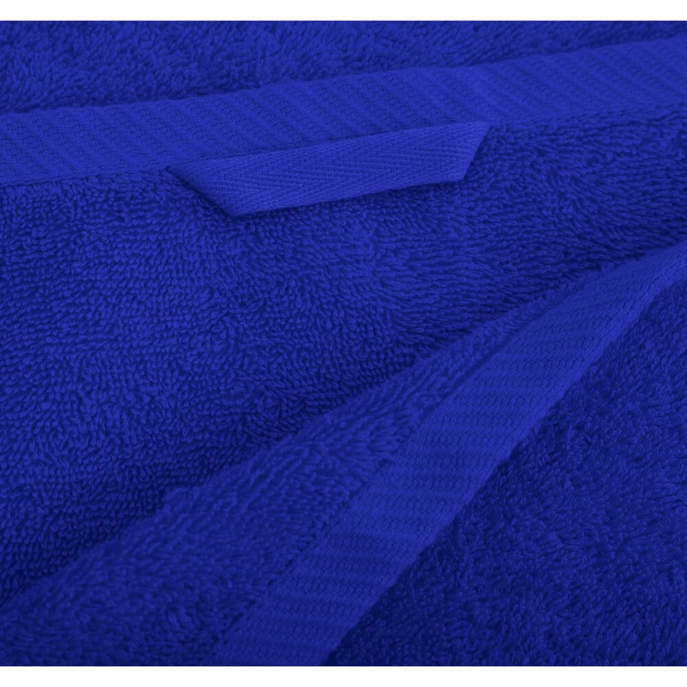 Полотенце с логотипом 70х140 синее