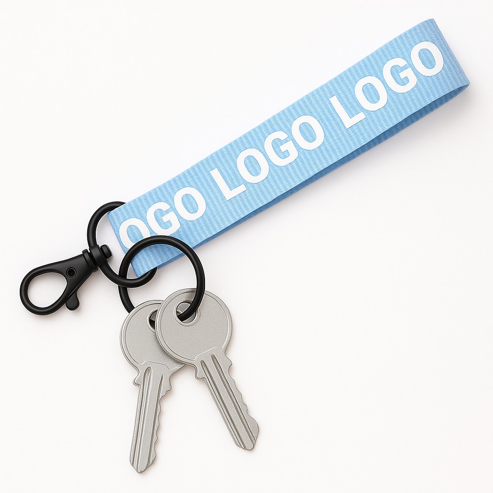 Брелок тканинний з лого на замовлення